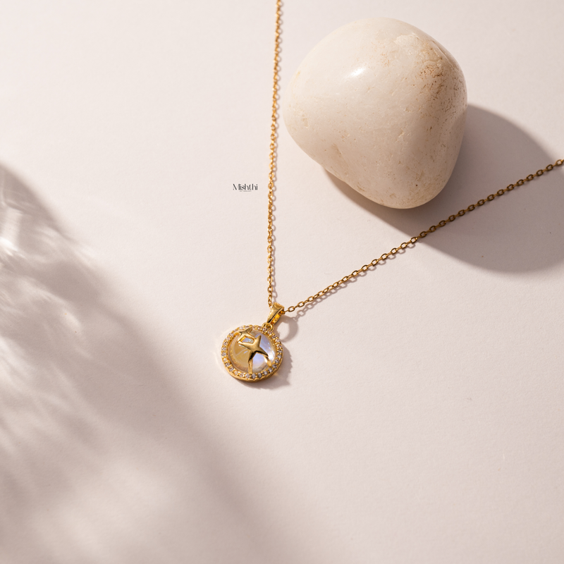 Gold Star Necklace