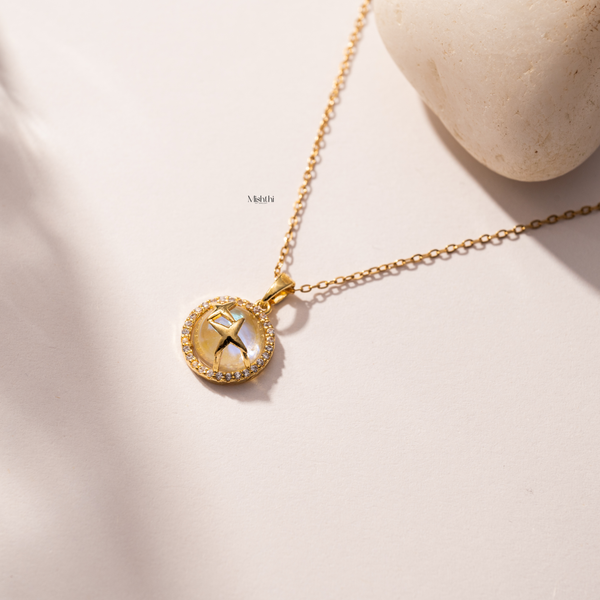 Gold Star Necklace
