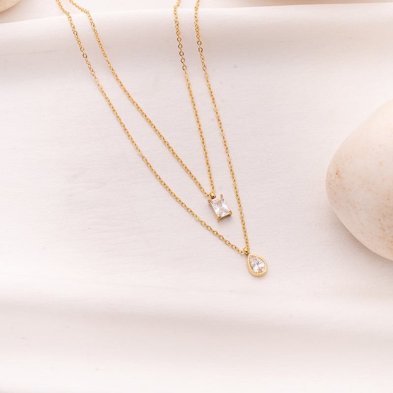 Cascade Layer Necklace