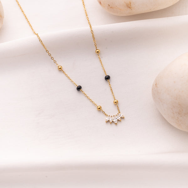 Solo Leaf Mangalsutra