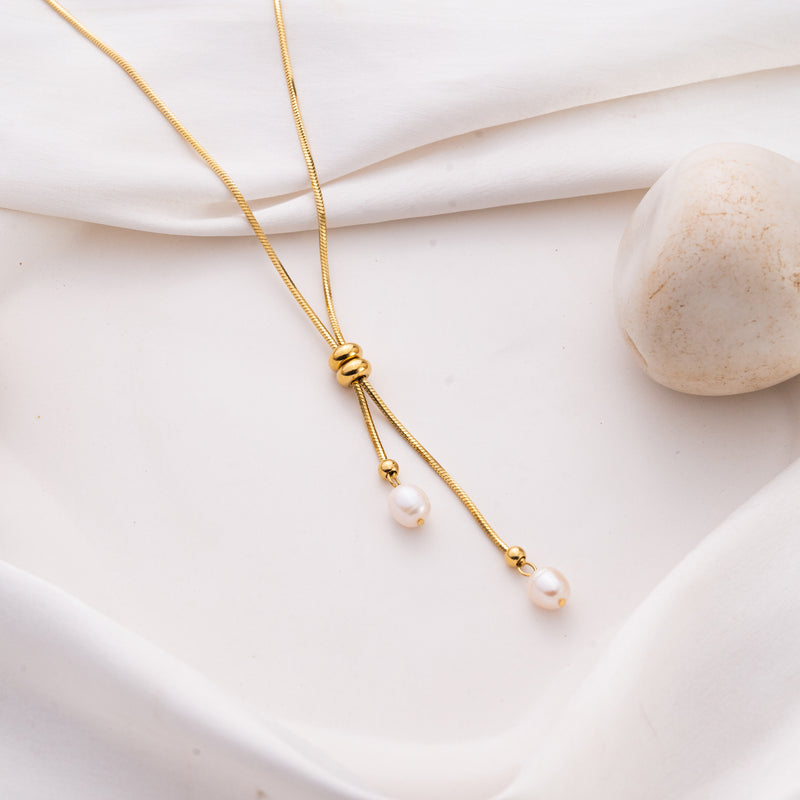 Adjuast Pearl Necklace