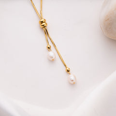 Adjuast Pearl Necklace