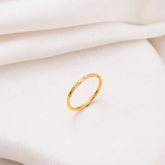 Studed Ray Ring