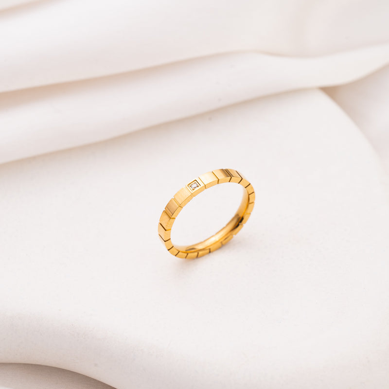 Beyond Square Band Ring