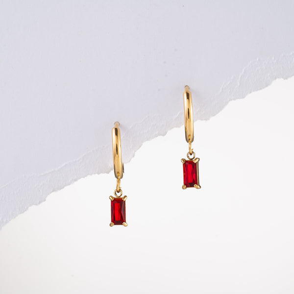Flush Drop Earrings