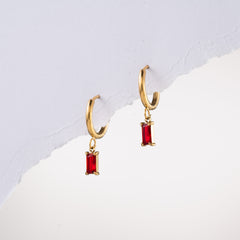 Flush Drop Earrings