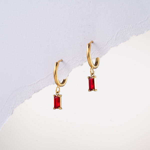 Flush Drop Earrings