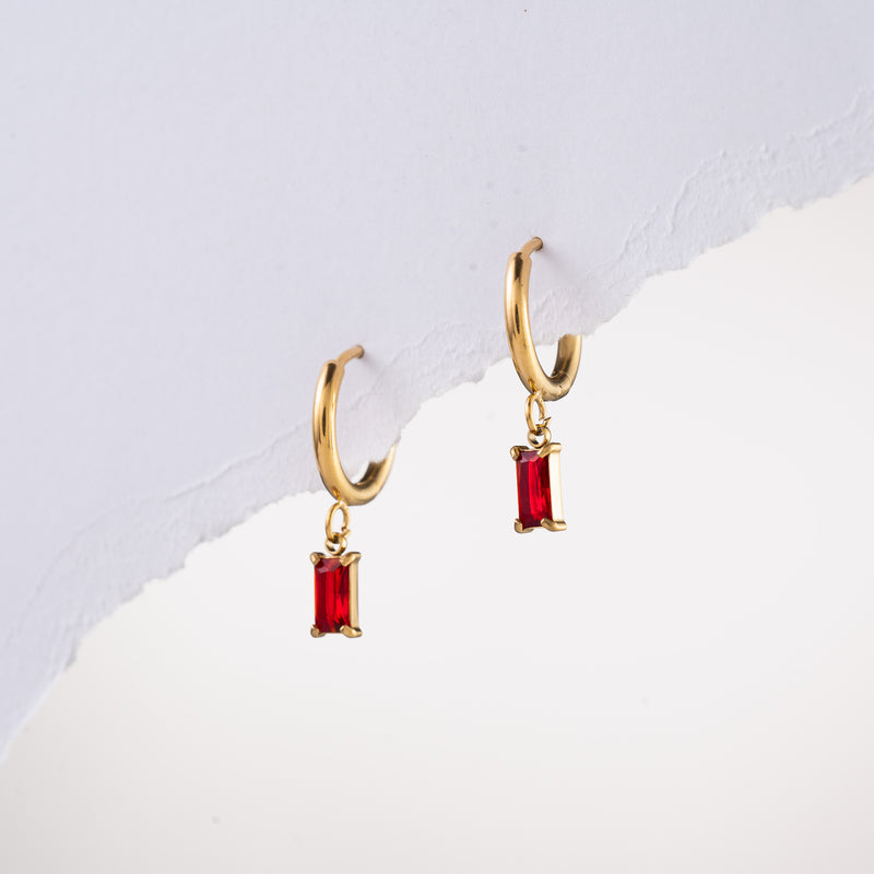 Flush Drop Earrings