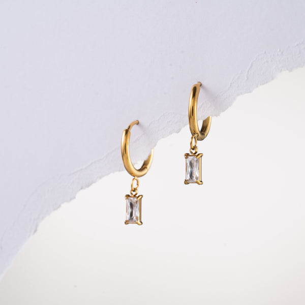 Flush Drop Earrings