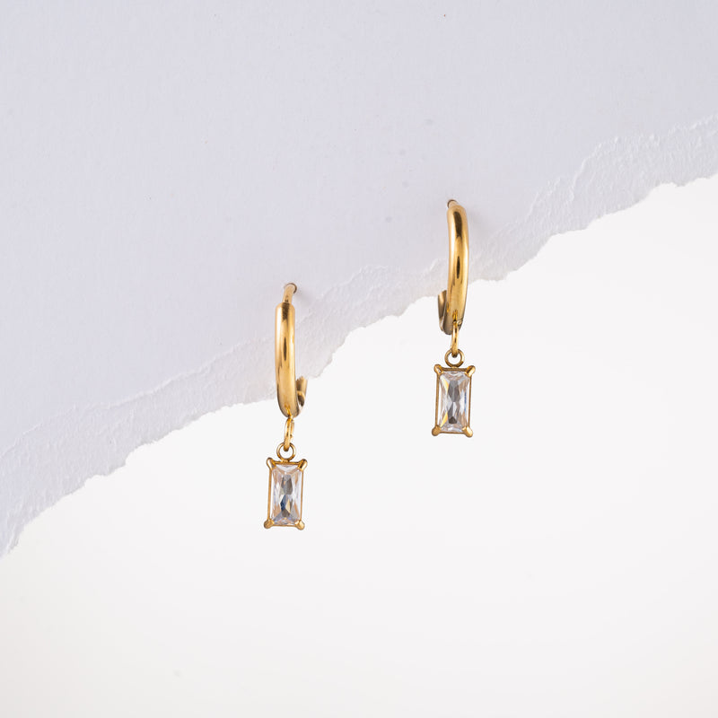 Flush Drop Earrings