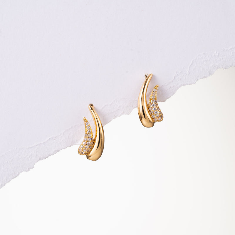 Gold Vessiel Earrings