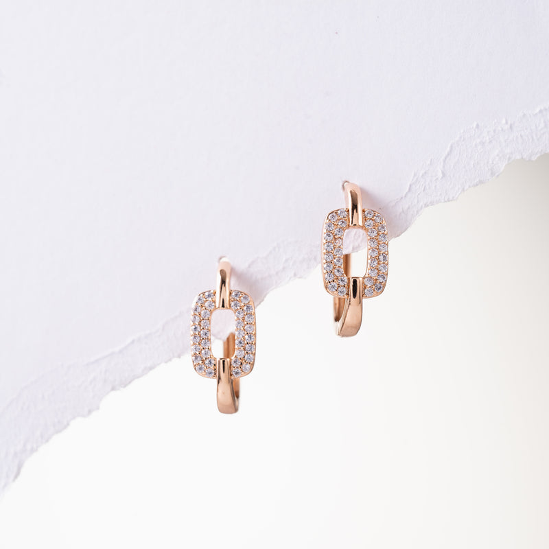 Rectangle Croma Earrings