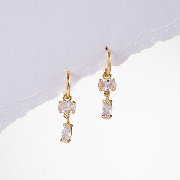 Crystals Spots Earrings