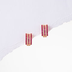 Ruby Embers Earrings