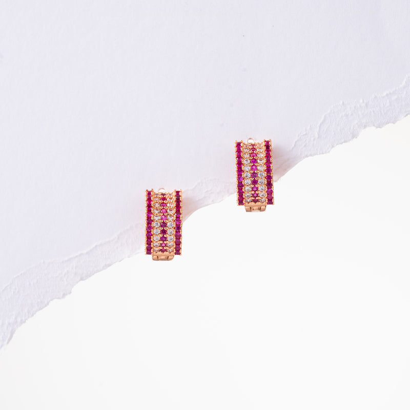Ruby Embers Earrings