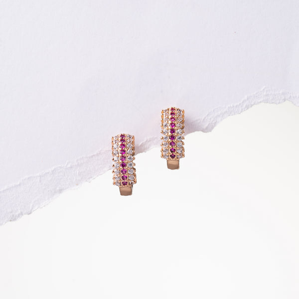 Ruby Core Earrings
