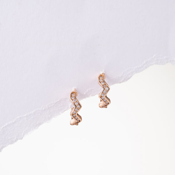 Tiny Waves Earrings