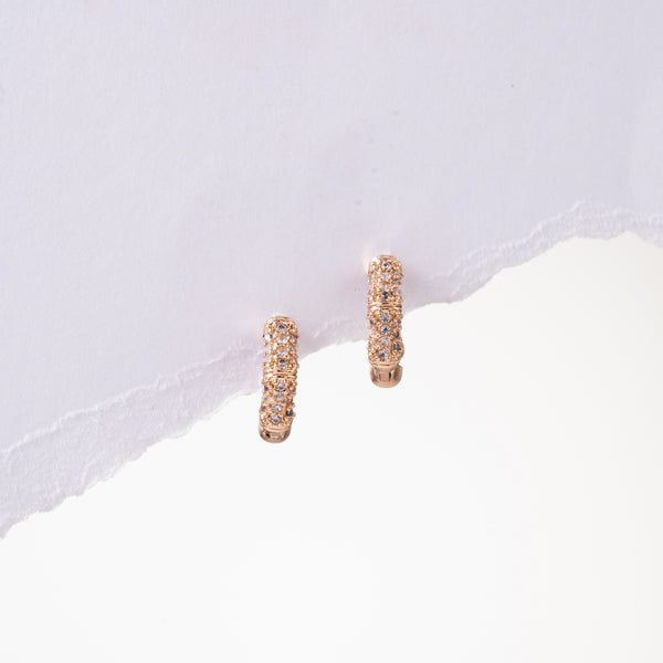 Tiny Bamboo Earrings