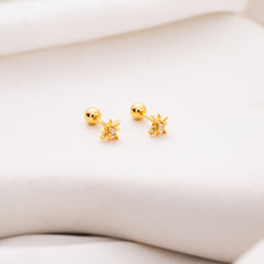 Sparkle Tiny Earrings