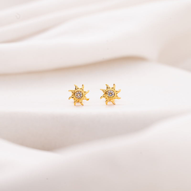 Sun Mini Earrings
