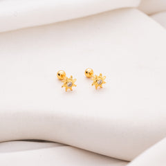 Sun Mini Earrings