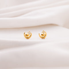 Moon Star Earrings