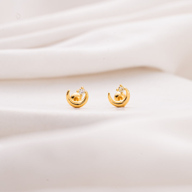 Moon Star Earrings