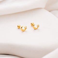Moon Star Earrings
