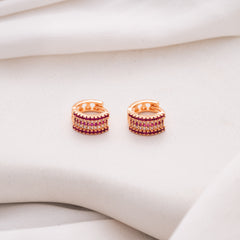 Ruby Embers Earrings