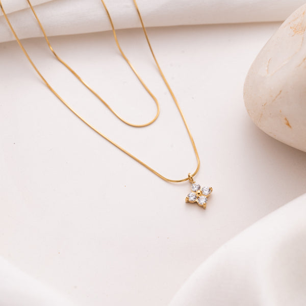 Box Layer Clove Necklace