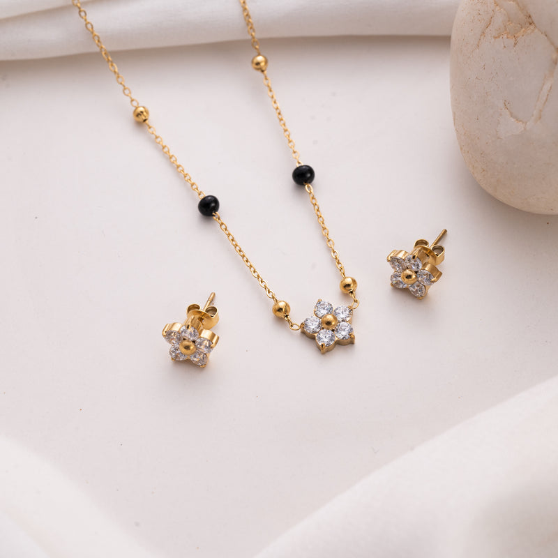 Flora Bliss Mangalsutra Set