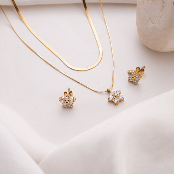 Flowera  NeckSet