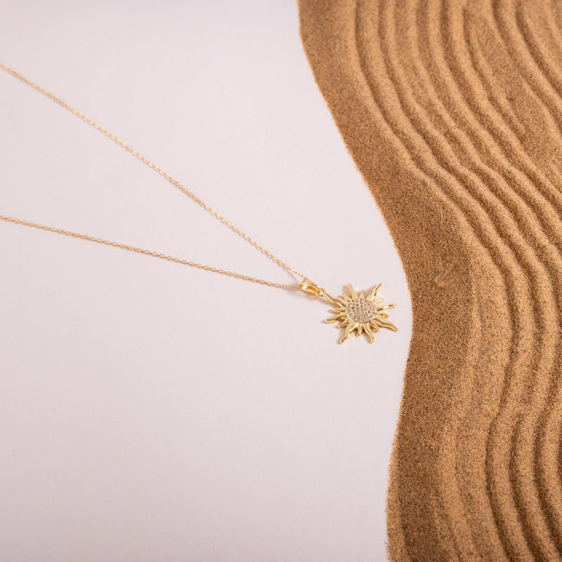 Sunflower Necklace