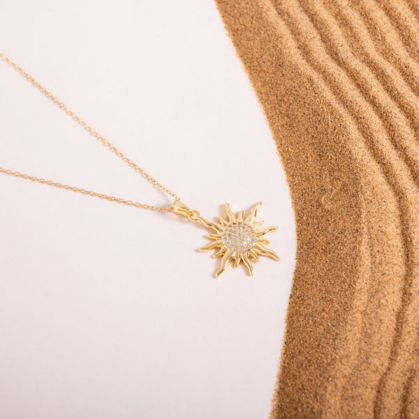 Sunflower Necklace