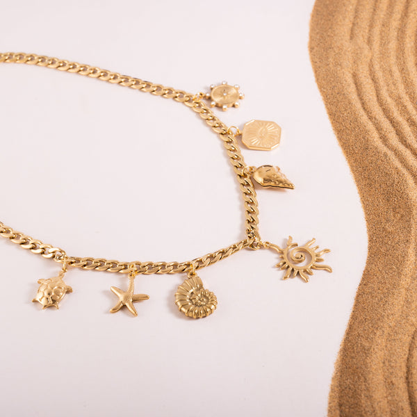 Golden Sea Necklace