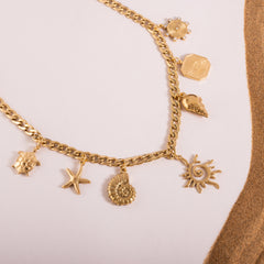 Golden Sea Necklace