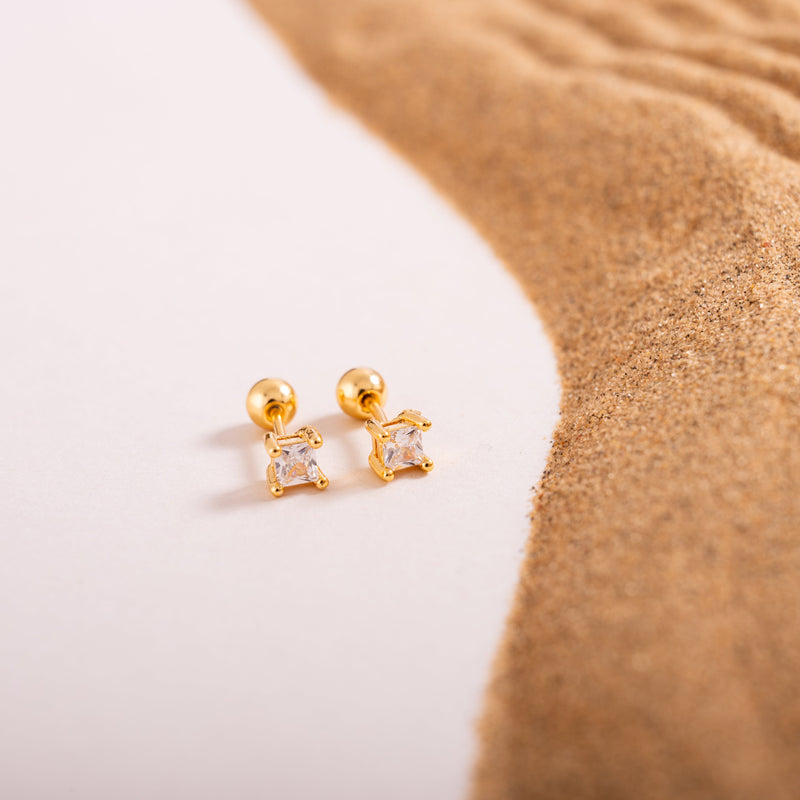 Square Mini Earrings