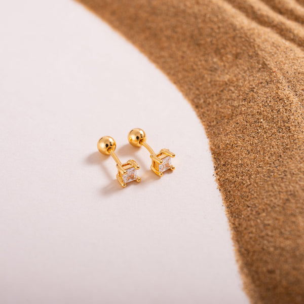 Square Mini Earrings