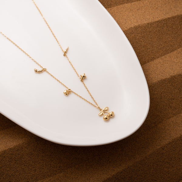 Cherry Charms Necklace