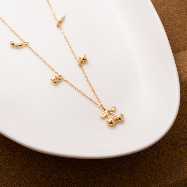 Cherry Charms Necklace