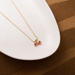 Cherry Candy Necklace