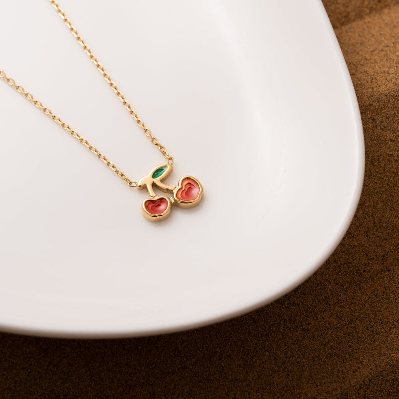 Cherry Candy Necklace
