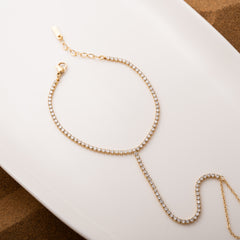 Marvel Diamond Ring Chain Bracelet