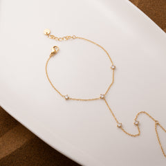 Girl’s Adore Ring Chain Bracelet