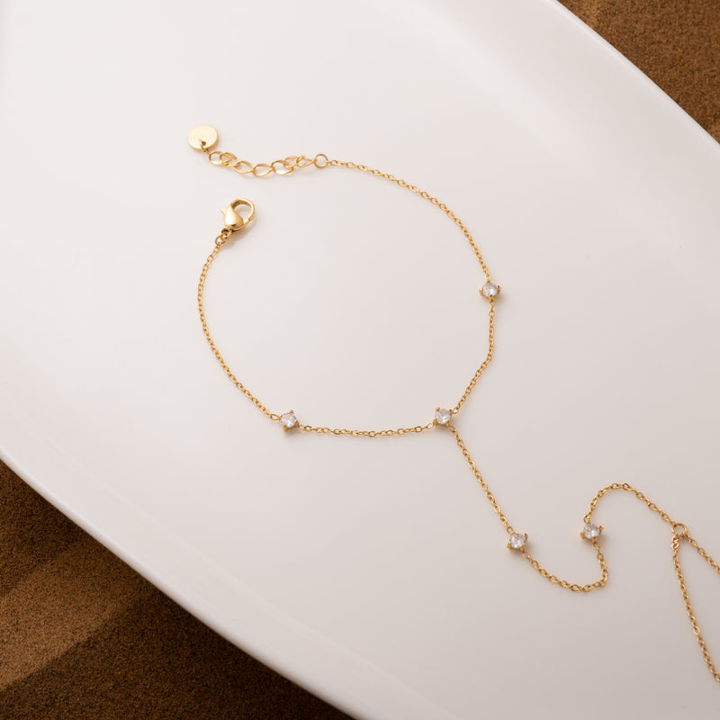 Girl’s Adore Ring Chain Bracelet