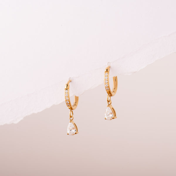 Luxe Lobe Hoops