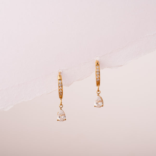 Luxe Lobe Hoops