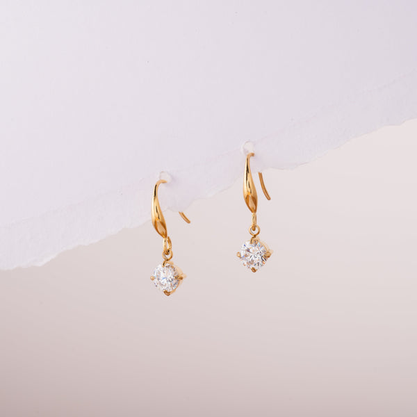 Aurora Gold Hoops