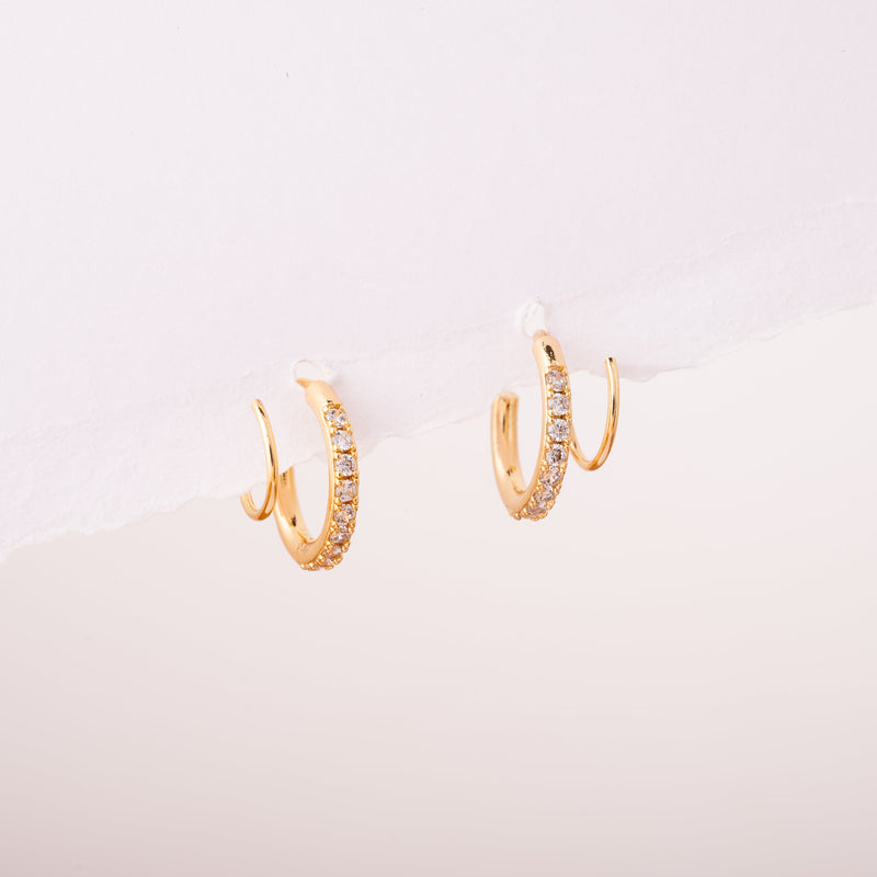 Spiral Layer Earrings