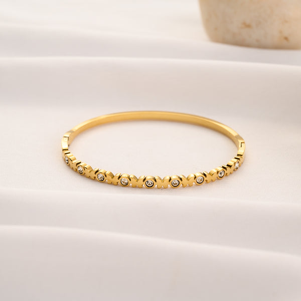 Velvety Butterfly Bracelet